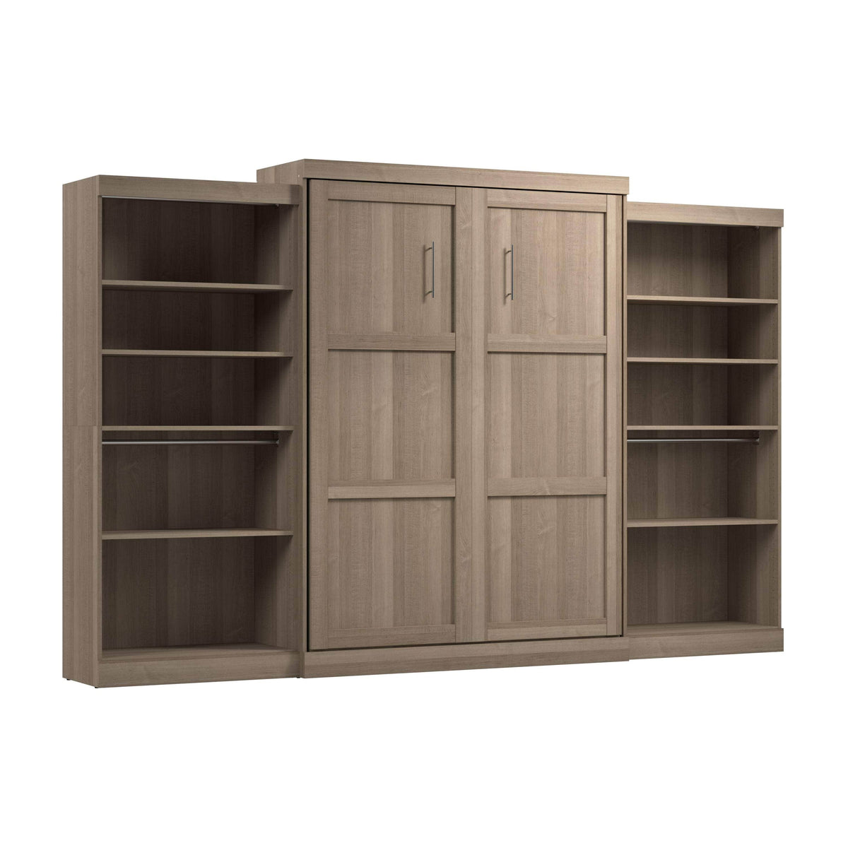 Modubox Pur Queen Murphy Wall Bed and 2 Storage Units (136”), image 64