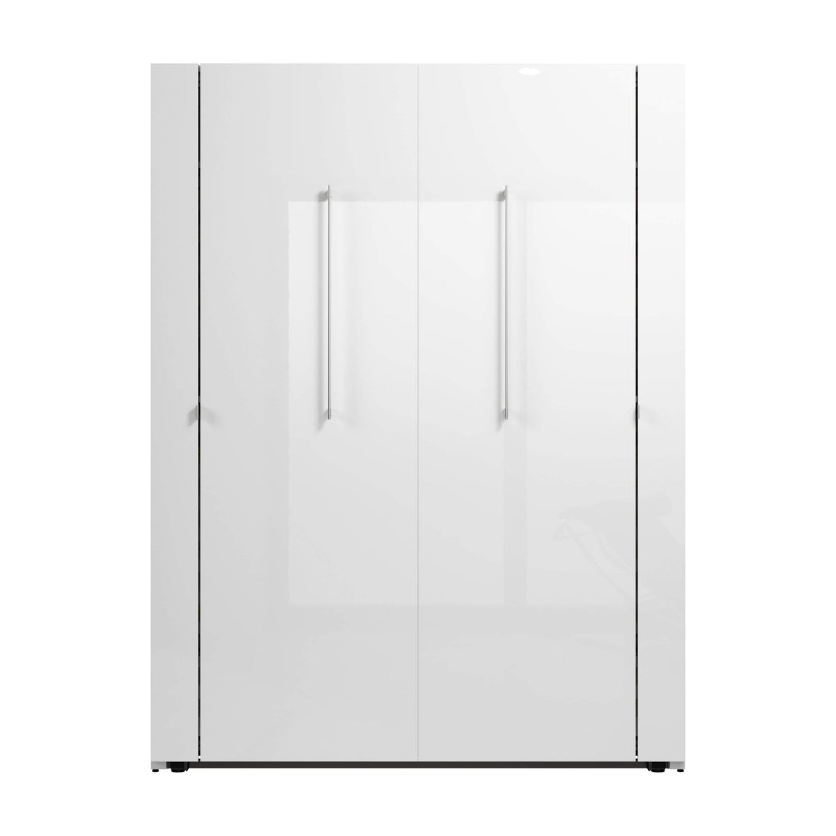 Modubox Avalon 61W Full Murphy Wall Bed in High Gloss White, image 4