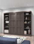 Modubox Pur Full Murphy Bed with 2 Storage Units (109W), image 8
