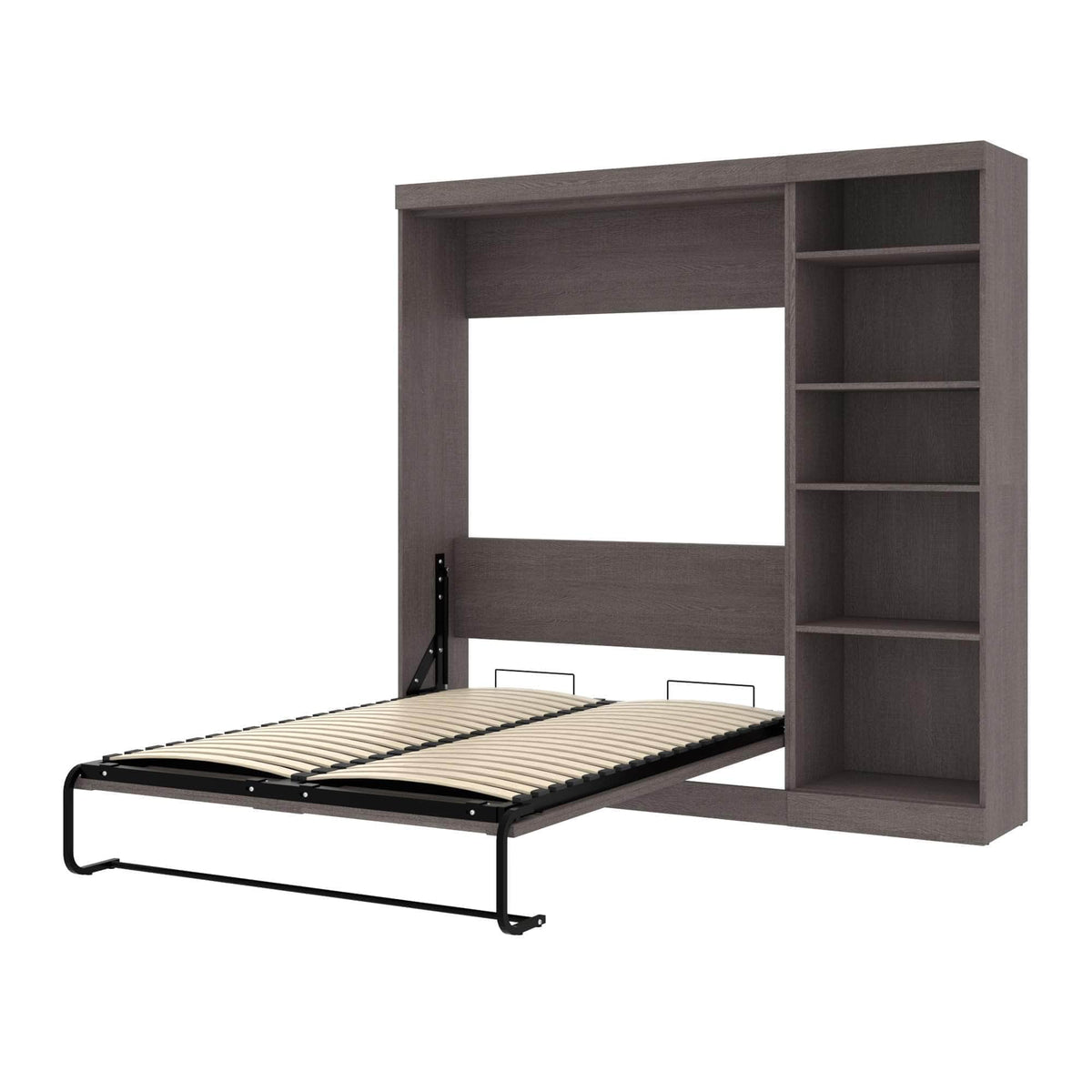 Modubox Pur Full Murphy Full Bed with Storage Unit (84W), image 10