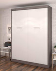 Modubox Nebula Queen Size Murphy Wall Pull Down Bed, image 5