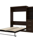 Modubox Pur Queen Murphy Wall Bed and Storage Unit with Drawers (90W), image 10