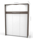 Modubox Cielo 59W Full Murphy Wall Bed, image 19