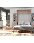 Modubox Cielo Full Murphy Wall Bed with Storage (98W), image 1