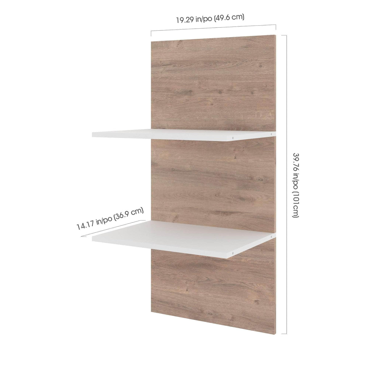 Modubox Cielo Full Murphy Wall Bed with Storage (98W), image 10