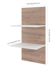 Modubox Cielo Full Murphy Wall Bed with Storage (98W), image 10