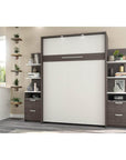 Modubox Cielo Full Murphy Wall Bed with Storage (98W), image 16