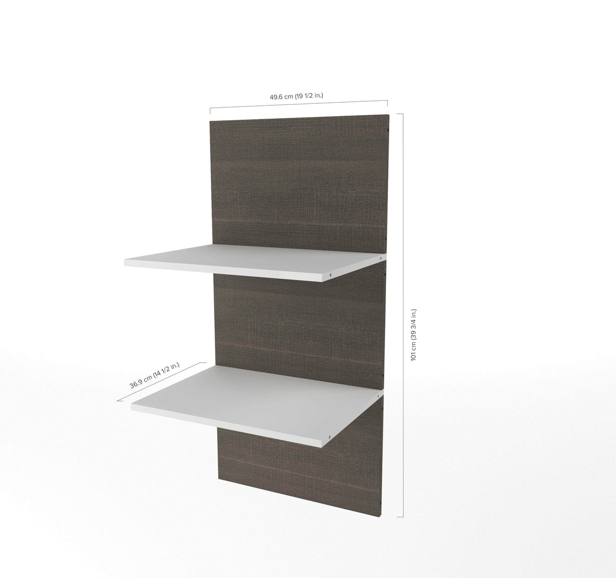 Modubox Cielo Full Murphy Wall Bed with Storage Cabinet (79W), image 17