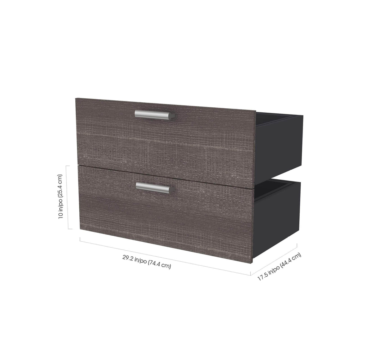 Modubox Cielo Full Murphy Wall Bed with Storage Cabinet (89W), image 18