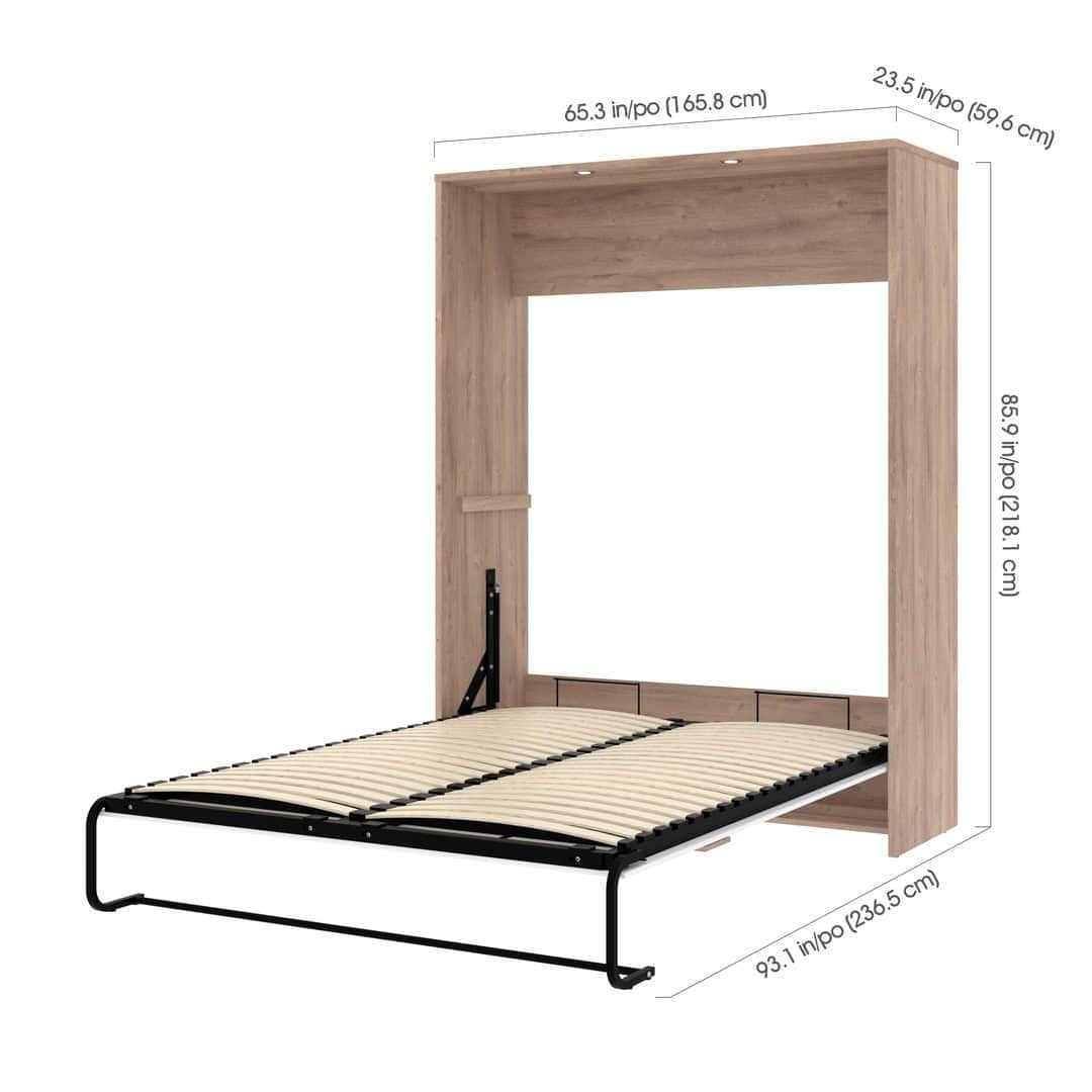 Modubox Cielo Queen Size Murphy Wall Bed, image 4