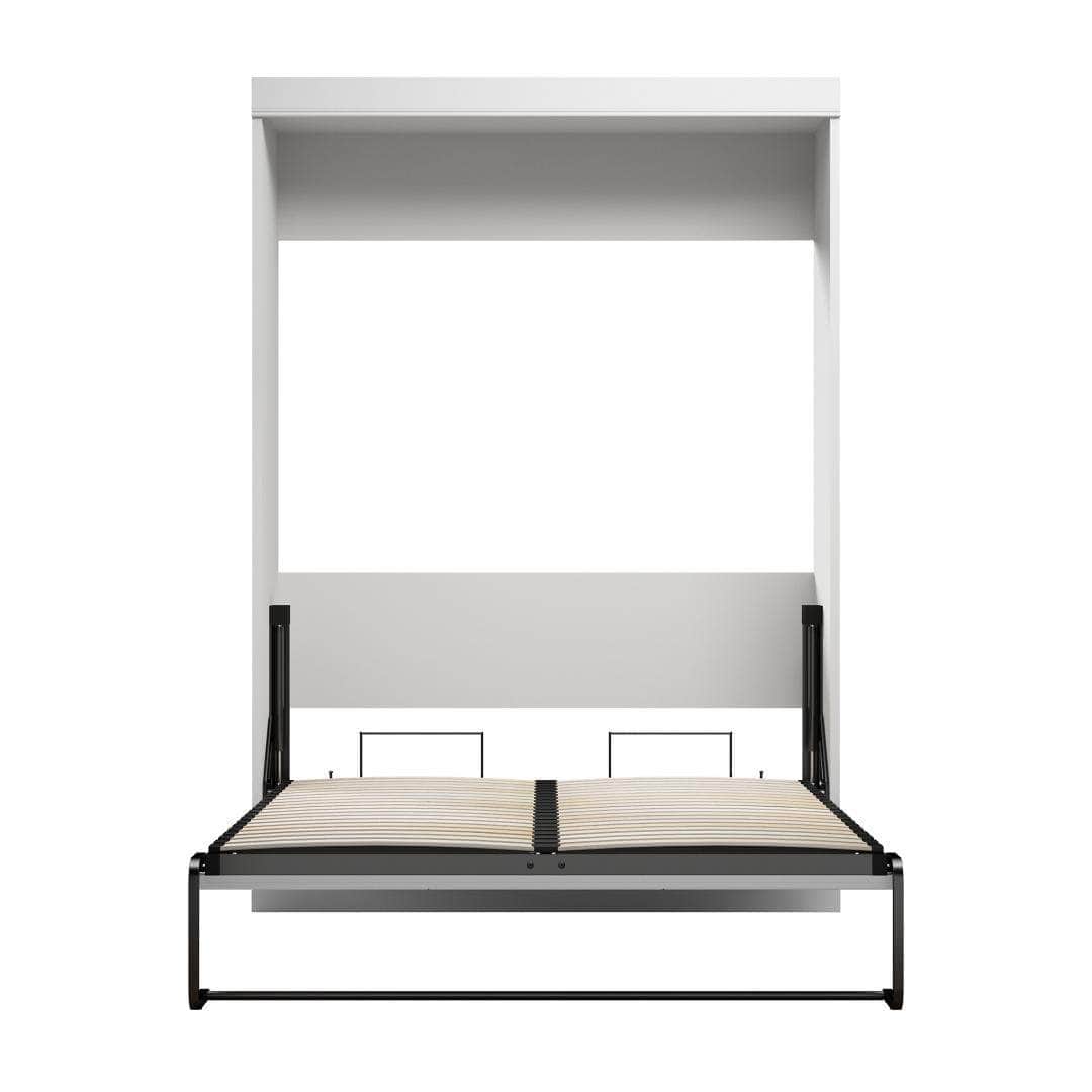 Modubox Edge Full Murphy Wall Bed (60") in White, image 6
