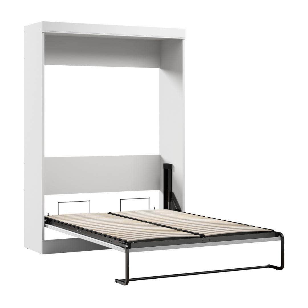 Modubox Edge Full Murphy Wall Bed (60") in White, image 5