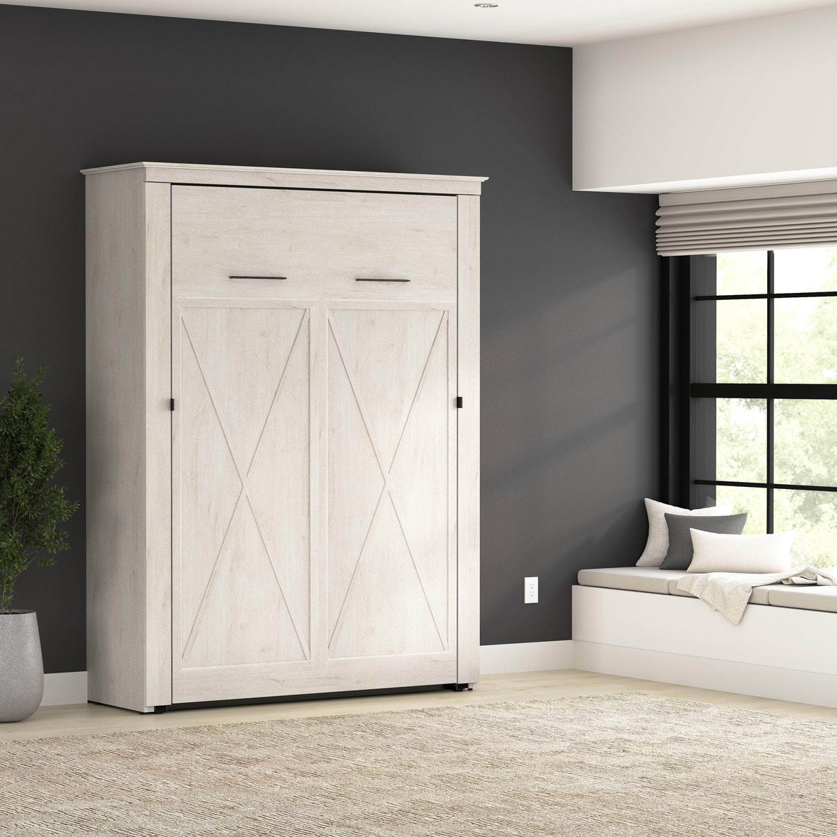 Modubox Key West 63W Full Murphy Wall Bed, image 2