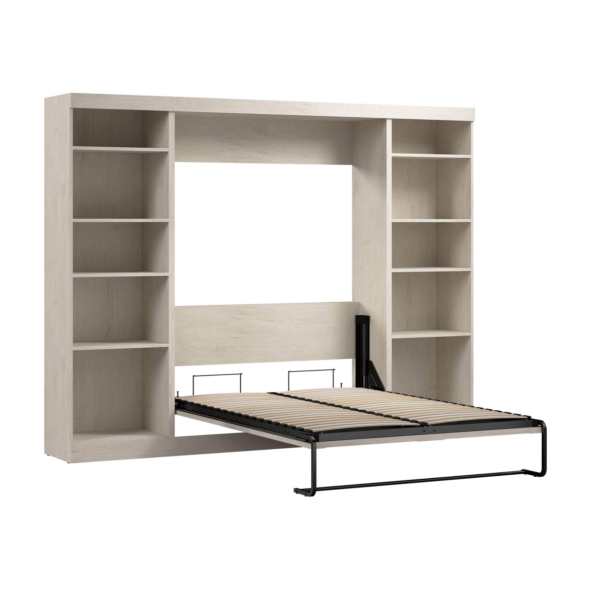 Modubox Pur Full Murphy Bed with 2 Storage Units (109W), image 59