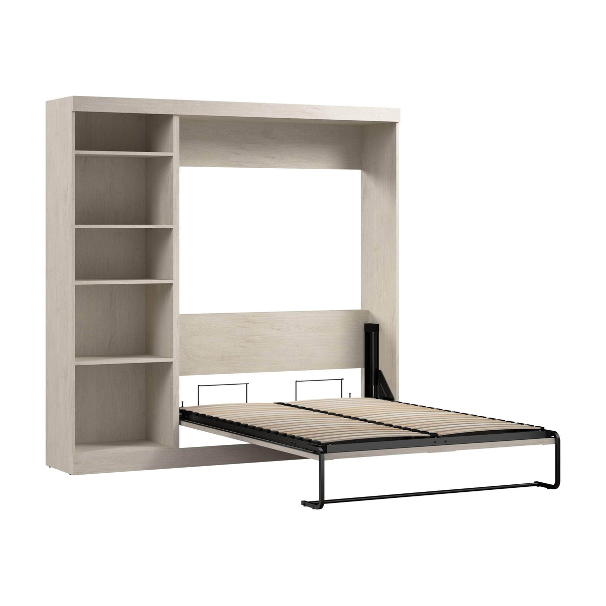 Modubox Pur Full Murphy Full Bed with Storage Unit (84W), image 58