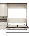 Modubox Lumina Full Murphy Wall Bed and 1 Storage Unit (82“), image 12
