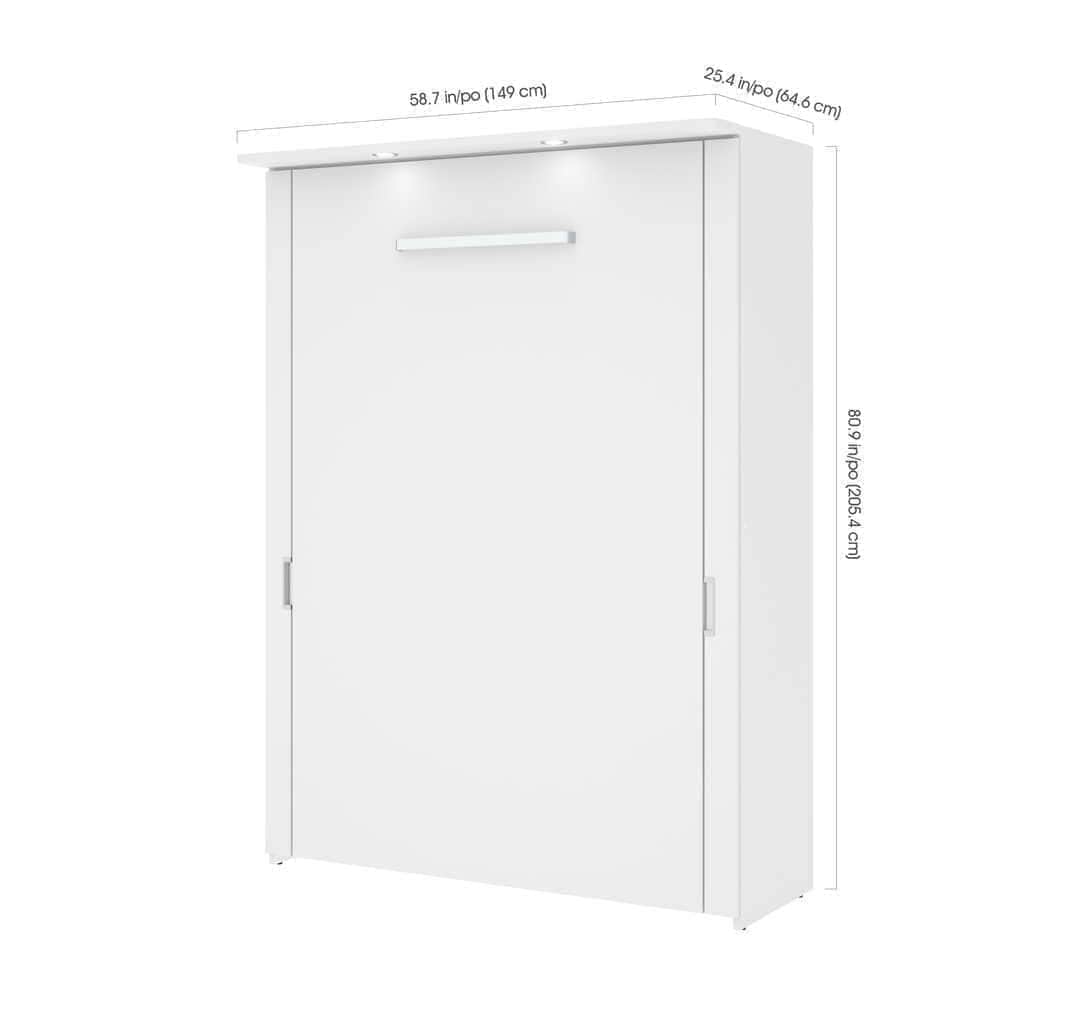 Modubox Lumina Full Size Wall Murphy Bed, image 5