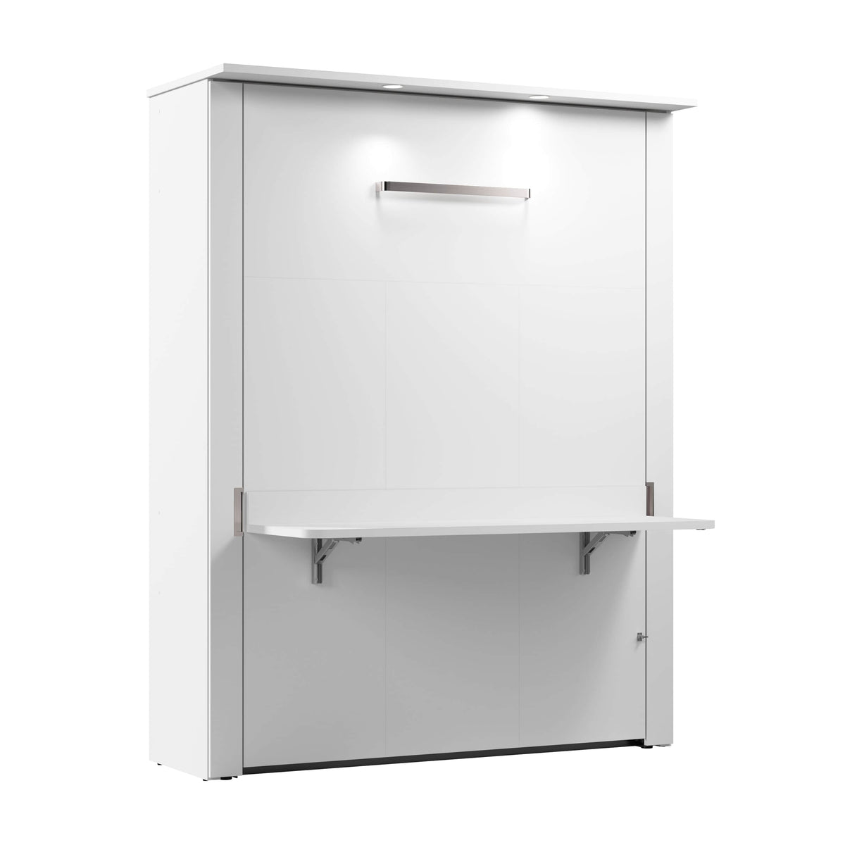Modubox Lumina Queen Murphy Bed with Desk, image 12