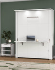 Modubox Lumina Queen Murphy Bed with Desk, image 10