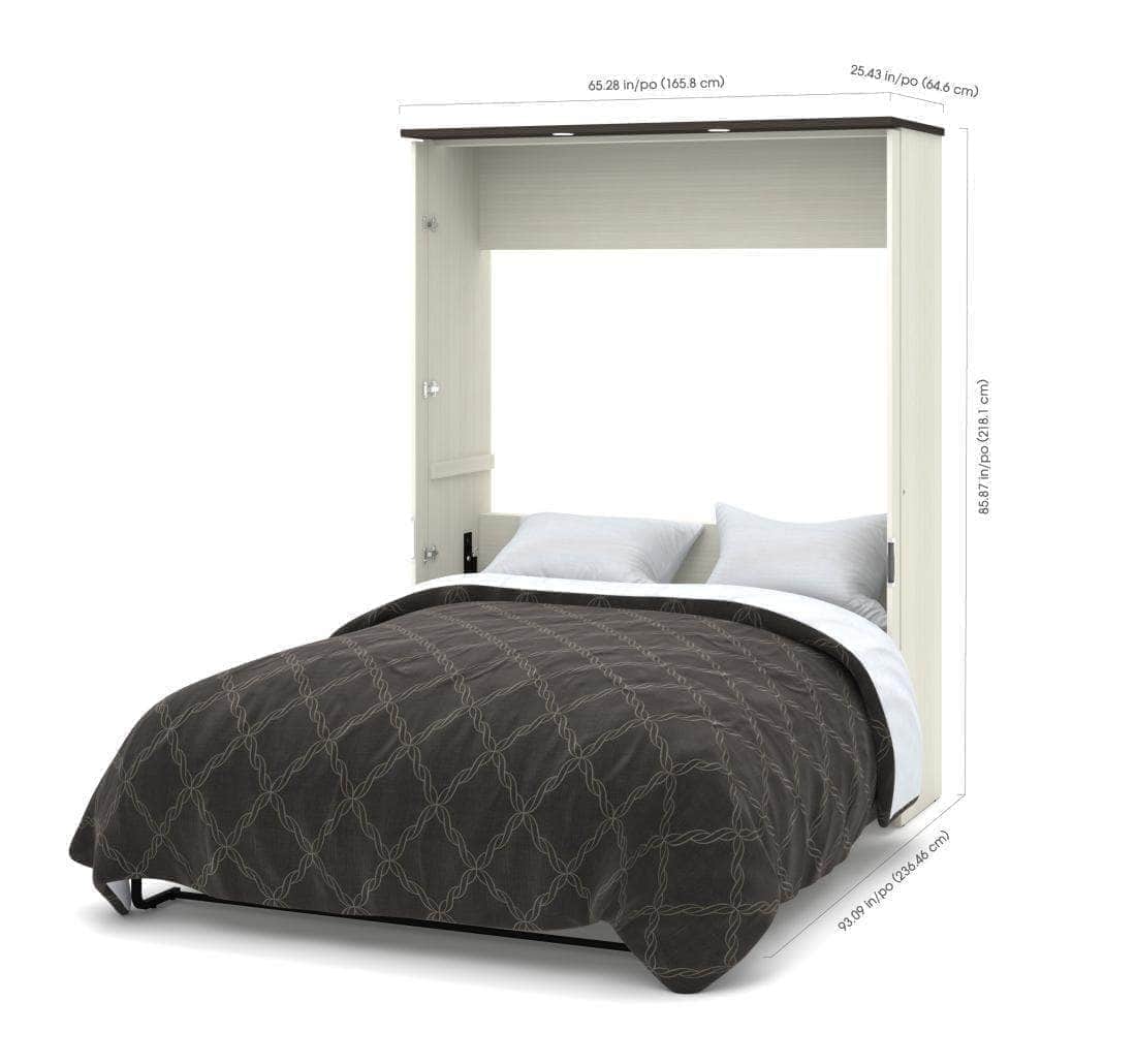 Modubox Lumina Queen Murphy Bed with Desk, image 4