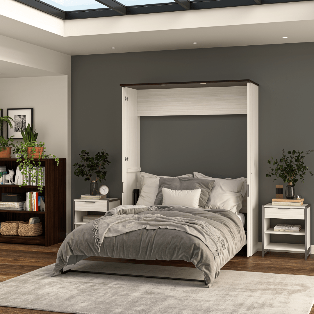 Modubox Lumina Queen Murphy Wall Bed (68"), image 1