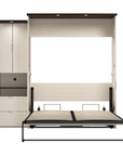 Modubox Lumina Queen Murphy Wall Bed and 1 Storage Unit (89”), image 15