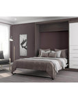 Modubox Nebula 90" Set including a Queen Wall Murphy Bed and One Storage Unit with Drawers, image 1