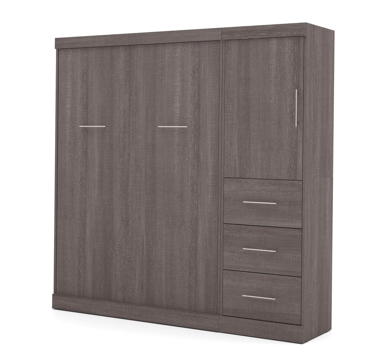 Modubox Nebula Full Murphy Wall Bed and Storage Unit with Drawers (84W), image 10