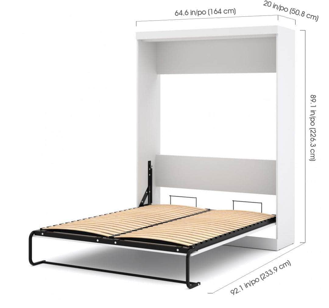 Modubox Nebula Queen Size Murphy Wall Pull Down Bed, image 8