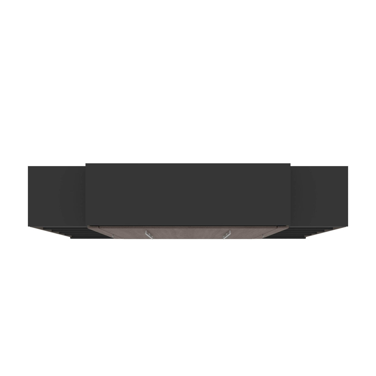 Modubox Orion 104"W Queen Murphy Wall Bed with 2 Narrow Shelving Units, image 19