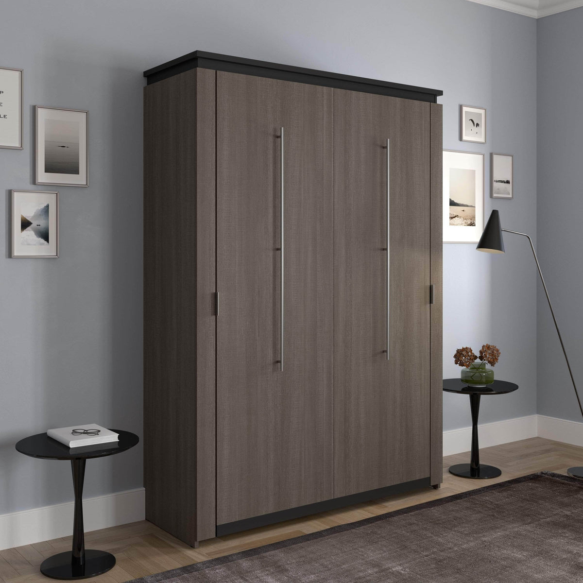 Modubox Orion 57"W Full Murphy Wall Bed, image 14