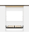 Modubox Orion 98"W Full Murphy Wall Bed with Narrow Storage Solutions, image 11