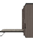 Modubox Orion 98"W Full Murphy Wall Bed with Narrow Storage Solutions, image 24