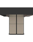 Modubox Orion 98"W Full Murphy Wall Bed with Narrow Storage Solutions, image 25