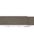 Modubox Orion Queen Murphy Wall Bed with Narrow Shelving Unit, image 6