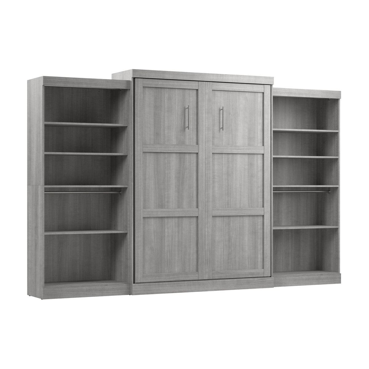 Modubox Pur Queen Murphy Wall Bed and 2 Storage Units (136”), image 39
