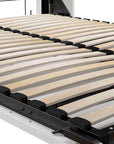 Modubox Pur 115" Queen Size Murphy Wall Bed with 2 Storage Units, image 17