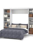 Modubox Pur Full Murphy Bed with 2 Storage Units (109W), image 4