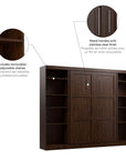 Modubox Pur Full Murphy Bed with 2 Storage Units (109W), image 19