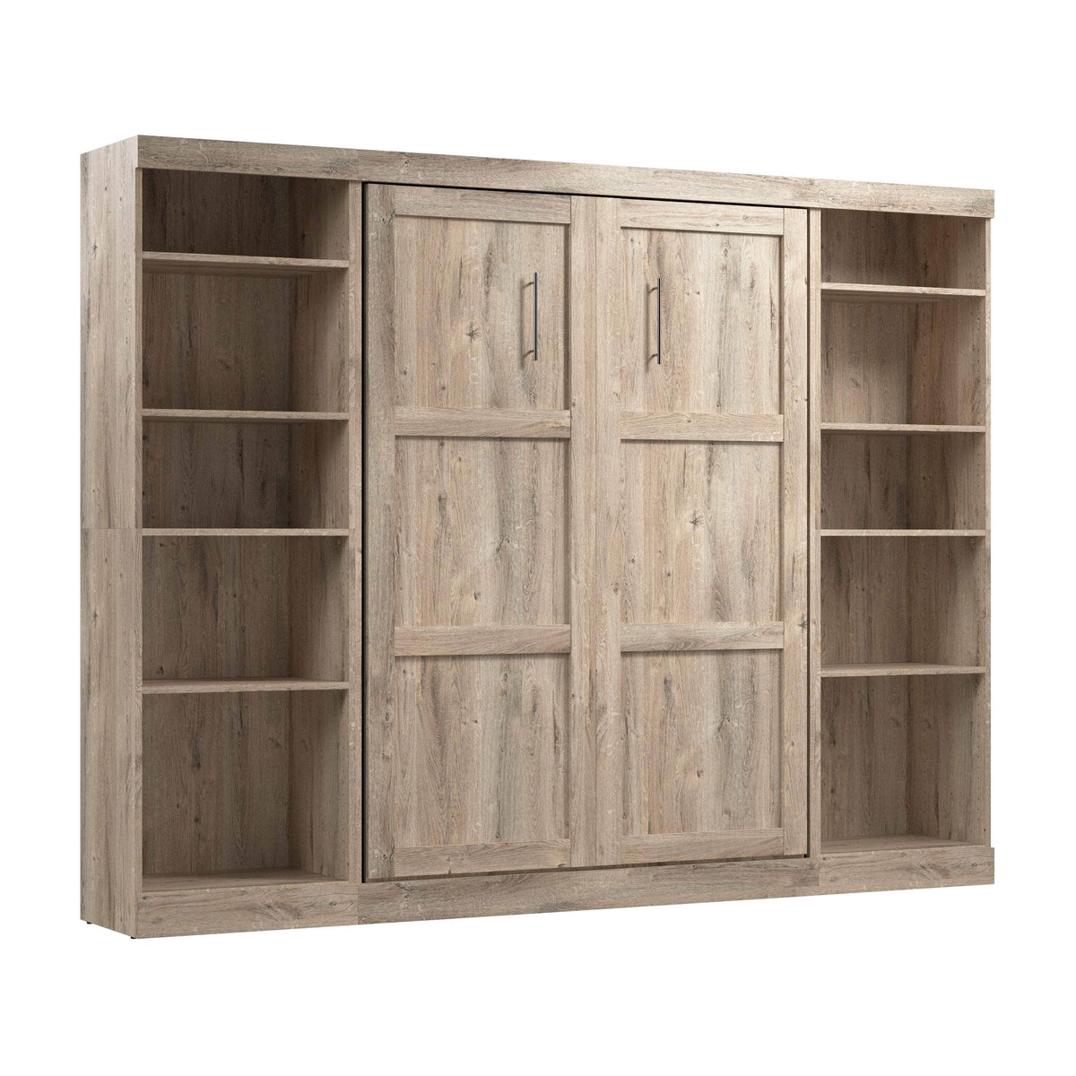 Modubox Pur Full Murphy Bed with 2 Storage Units (109W), image 30