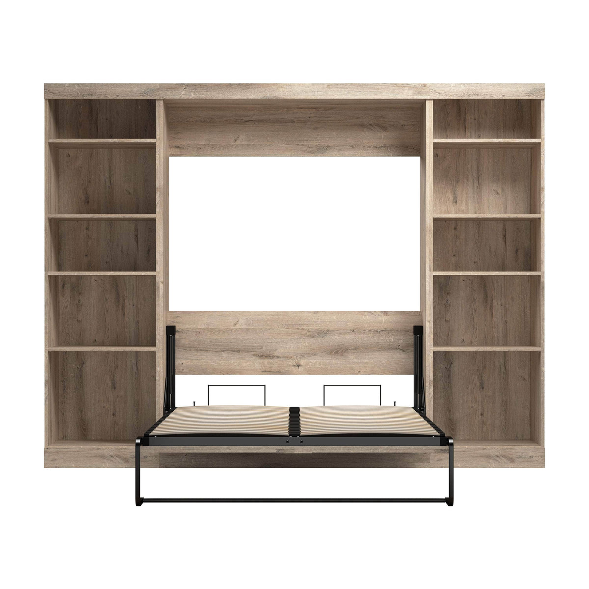 Modubox Pur Full Murphy Bed with 2 Storage Units (109W), image 32