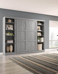 Modubox Pur Full Murphy Bed with 2 Storage Units (109W), image 42