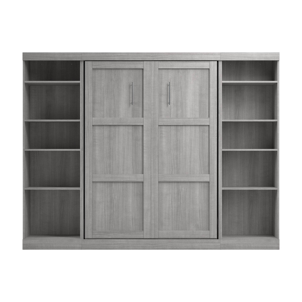 Modubox Pur Full Murphy Bed with 2 Storage Units (109W), image 43