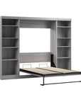 Modubox Pur Full Murphy Bed with 2 Storage Units (109W), image 45