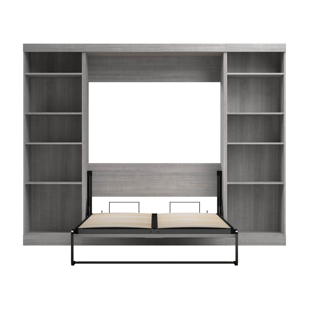 Modubox Pur Full Murphy Bed with 2 Storage Units (109W), image 46