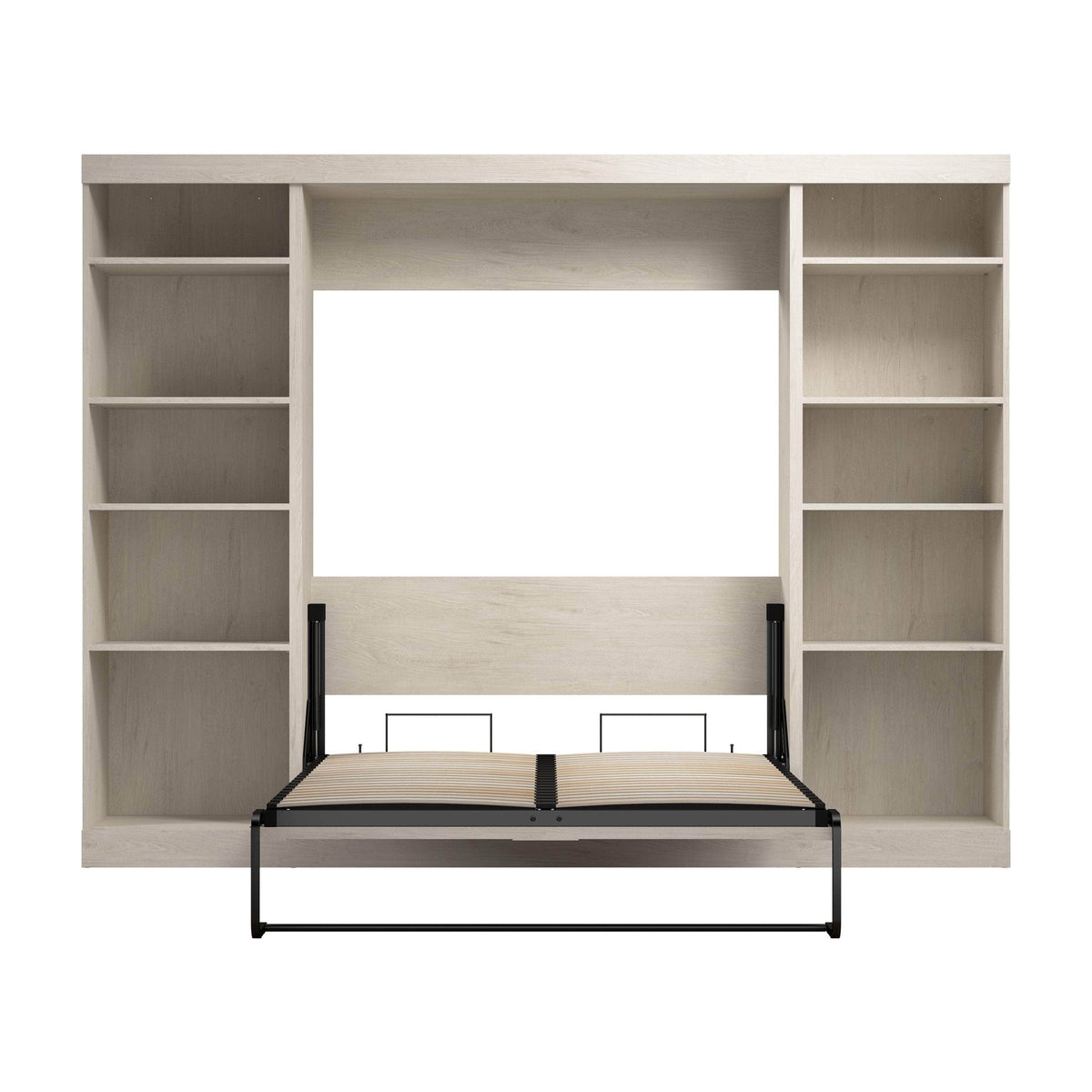 Modubox Pur Full Murphy Bed with 2 Storage Units (109W), image 60