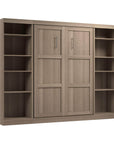Modubox Pur Full Murphy Bed with 2 Storage Units (109W), image 70
