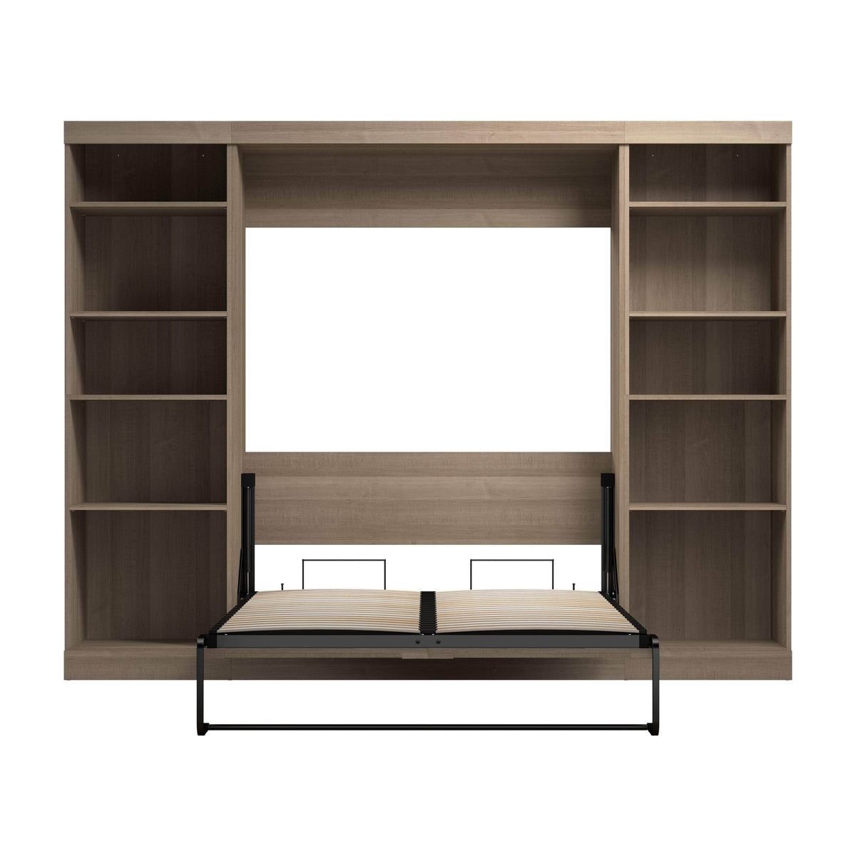 Modubox Pur Full Murphy Bed with 2 Storage Units (109W), image 75
