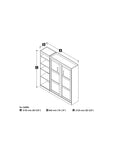 Modubox Pur Full Murphy Full Bed with Storage Unit (84W), image 6