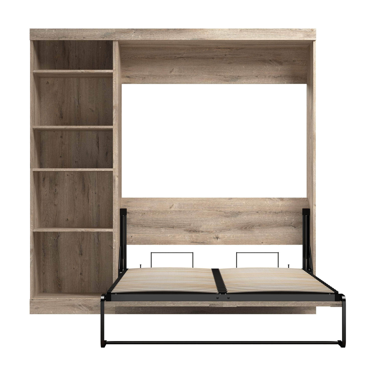 Modubox Pur Full Murphy Full Bed with Storage Unit (84W), image 34